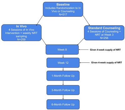 In vivo Experience With NRT to Increase Adherence and Smoking Abstinence Among Individuals in the Criminal Legal System: Study Protocol for a Randomized Clinical Trial